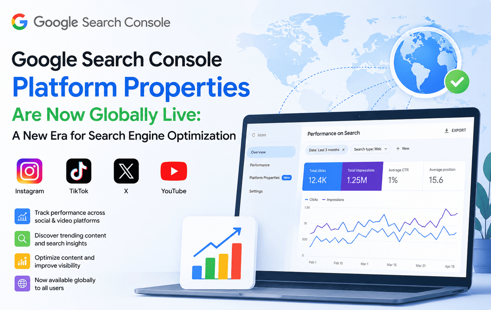 Google Search Console Platform Properties Are Now Globally Live